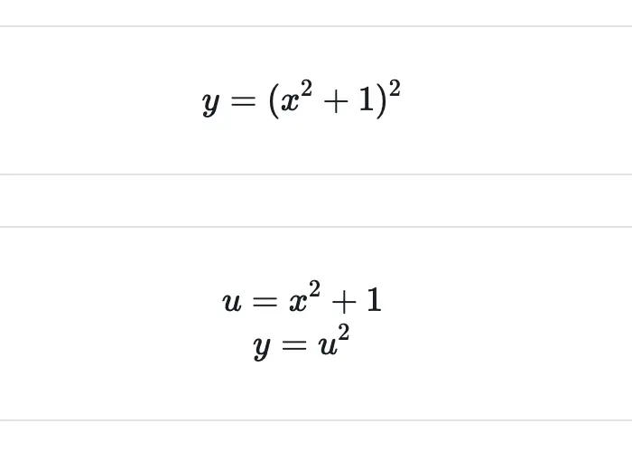 chain rule example part 1