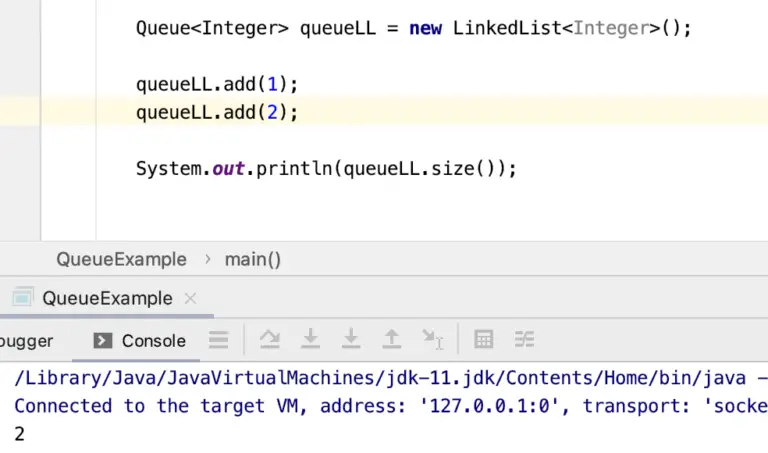 The Queue in Java - Programmathically